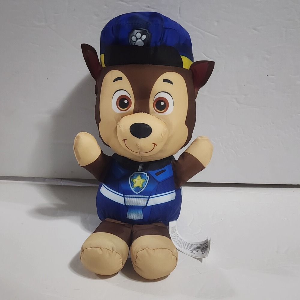 Spin Master Paw Patrol CHASE Police Dog Swimways Huggable Swim Stuffies 10"